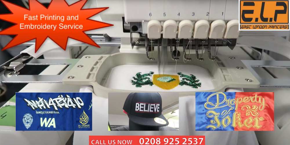 embroidery services in london