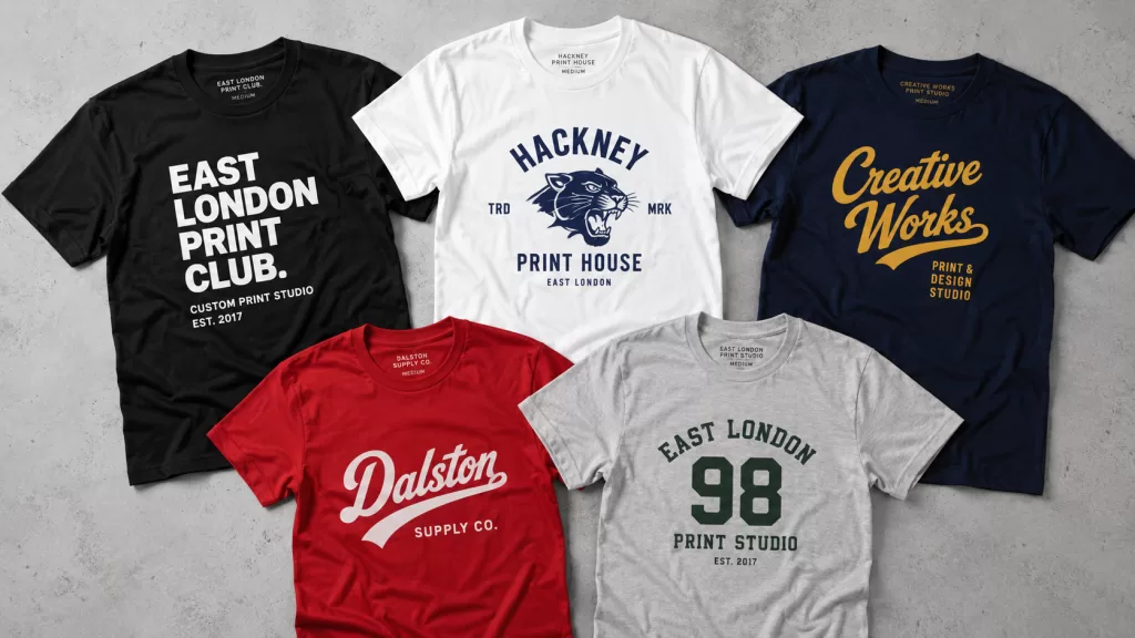 T shirt printing London