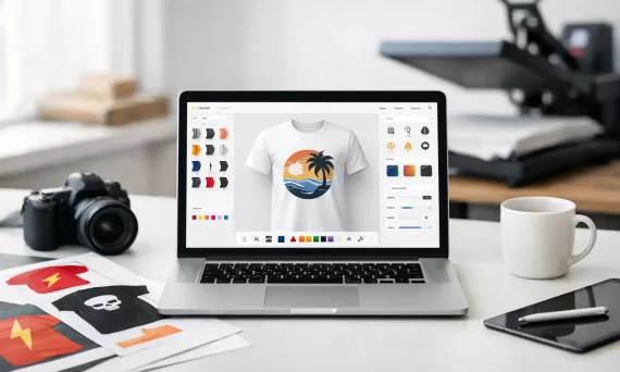 Best Online T Shirt Design Tool for Fast Orders