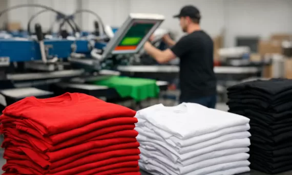 Bulk T Shirt Printing UK for Fast Orders