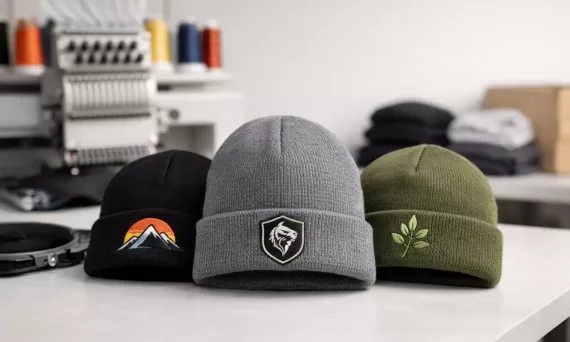 Embroidered Beanies UK for Fast Branding