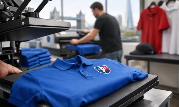 Same Day Polo Shirt Printing for London Teams